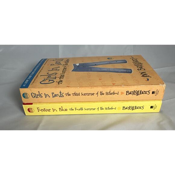 Sisterhood Of The Traveling Pants Books 1 And 2 Paperback Forever In Blue - Picture 3 of 8